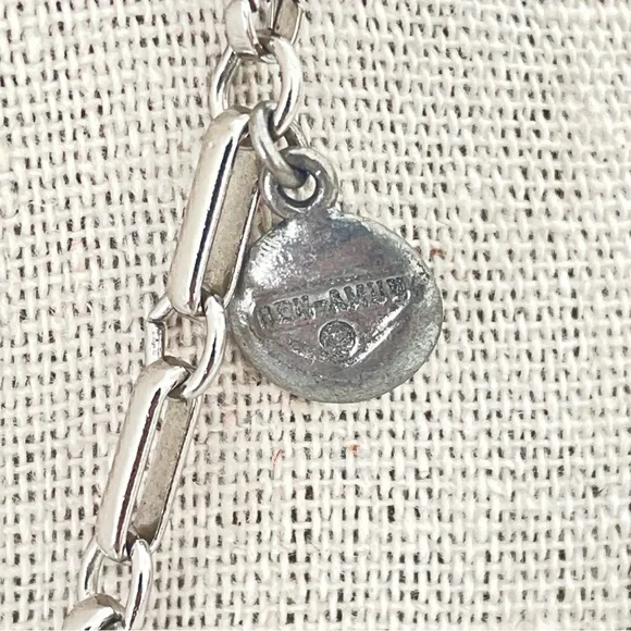 Ben-AmunTwo-Tone Hot Air Balloon Pendant 8” Drop Statement
